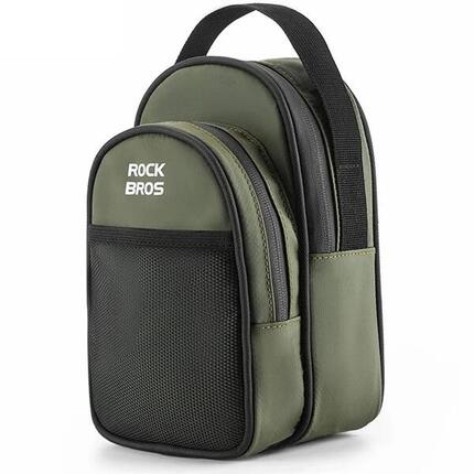 Tas voor voor vouwfiets Brompton PVC-gecoate mesh-stof