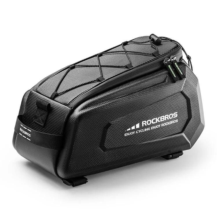ROCKBROS Multifunctionele fietsachtertas voor mountainbikes en racefietsen met regenhoes