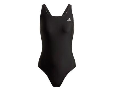 Adidas dames badpak econyl zwart/wit 36