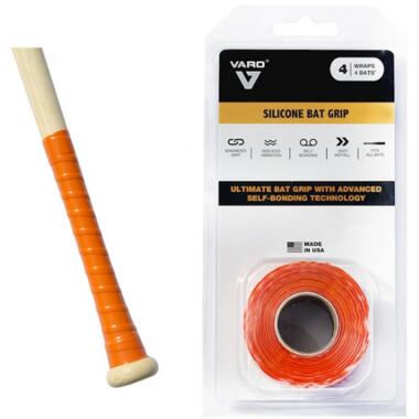 MARKWORT Rotolo di impugnatura in silicone Varo da 10 piedi, colore arancione