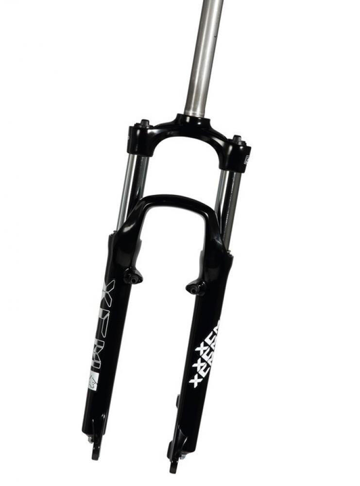 SR Suntour Federgabel SF13XCM 26" schwarz 1 1/8" SL 255 A-Head, 100 mm 3/3