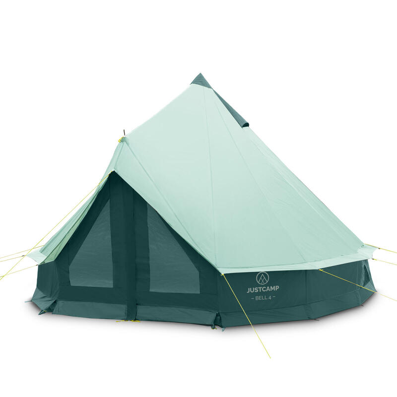 Bell 4 Personnes Tepee Tente Familiale Groupe Tipi Camping