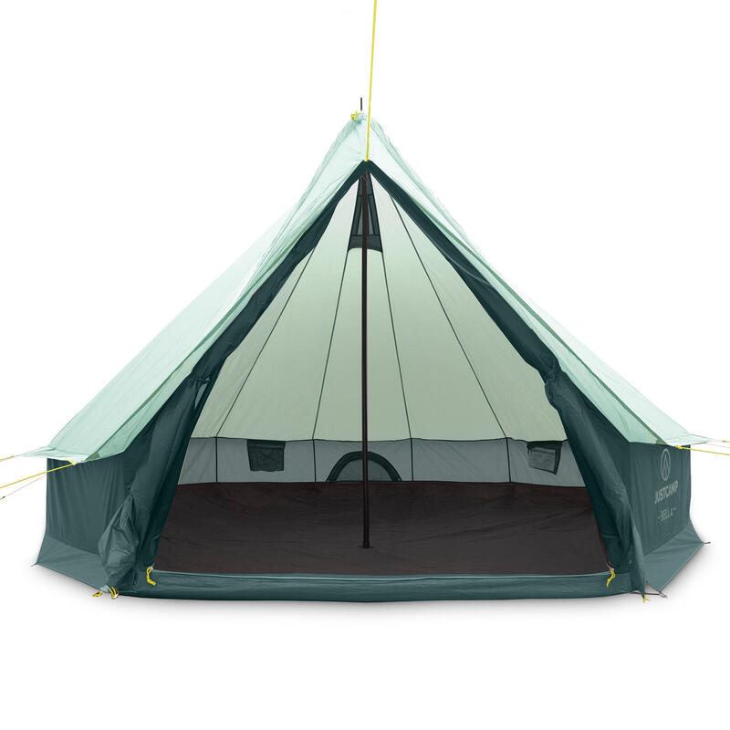 Bell 4 Personnes Tepee Tente Familiale Groupe Tipi Camping