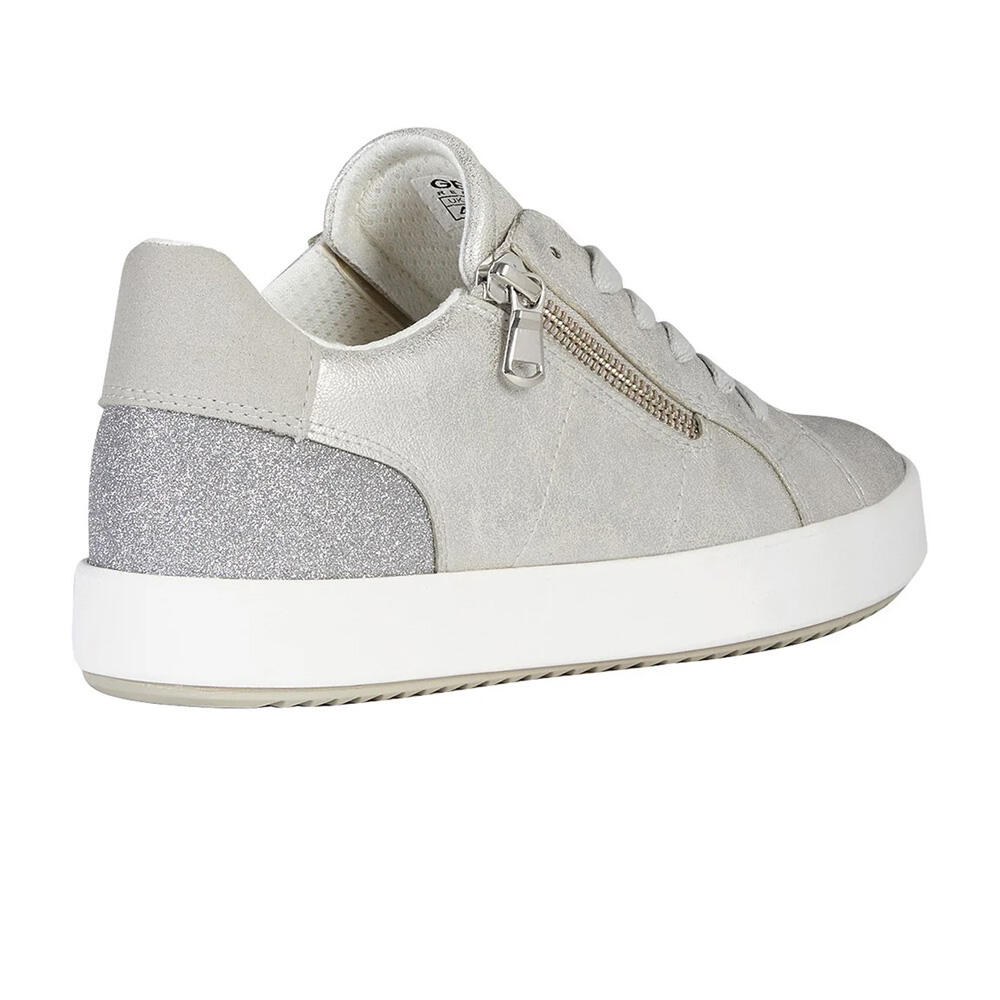 Womens/Ladies Blomiee Trainers (Silver) 3/4