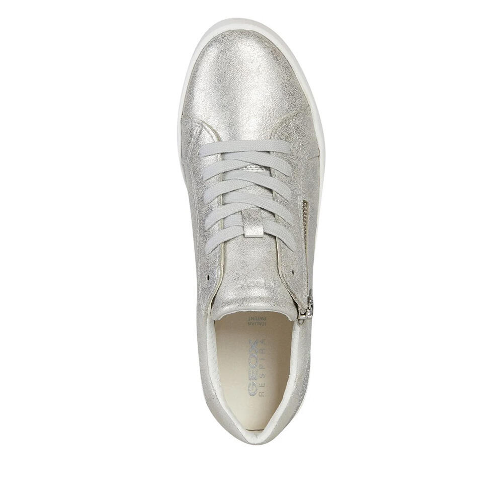 Womens/Ladies Blomiee Trainers (Silver) 2/4