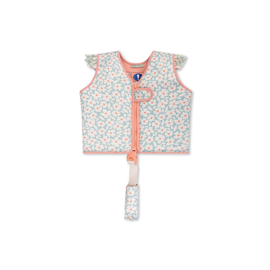 SWIM ESSENTIALS Swim Essentials | Groen Bloemen Zwemvest 2-3 jaar