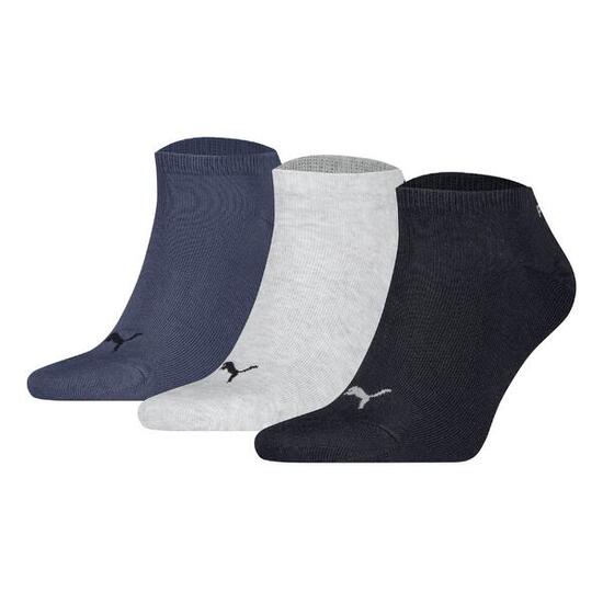 Socken Unisex 3er Pack Stretch-Sneaker Plain 3P