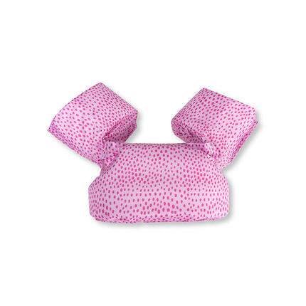 Ceinture de natation - Rose - Pois - 2/6 ans
