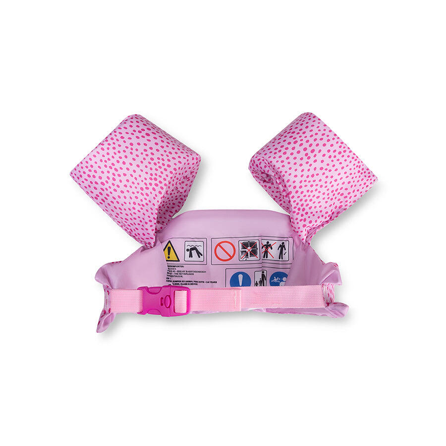 Swim Essentials Puddle Jumper - Pink - Dots - 2/6 Years 2/3