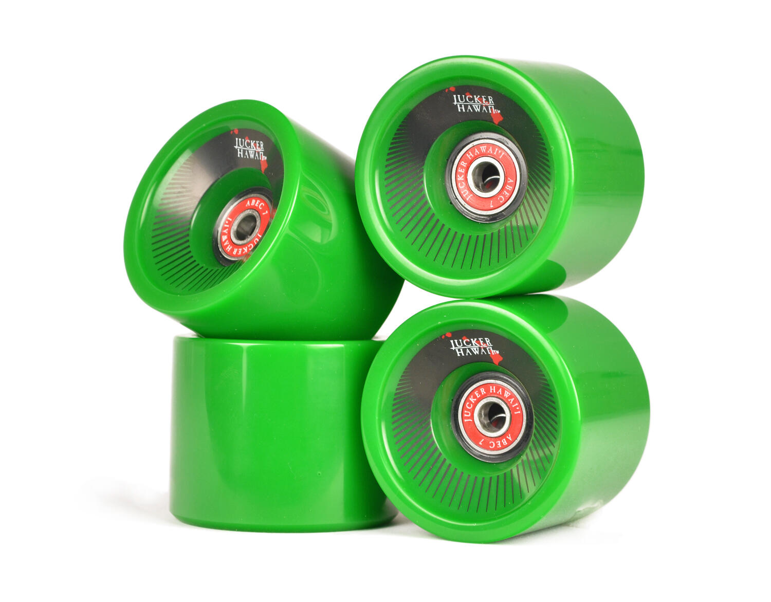 JUCKER HAWAII Longboard Rollen KAHUNA (69 mm) Allround Cruiser Wheels - Mit Kugellagern
