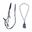 QHP Touwhalster & Neckrope  Liberty - Petrol (Shetland)