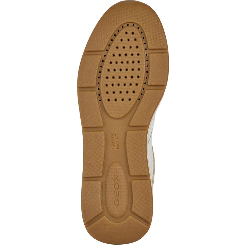 Womens/Ladies Cristael Trainers (White/Gold) 4/4