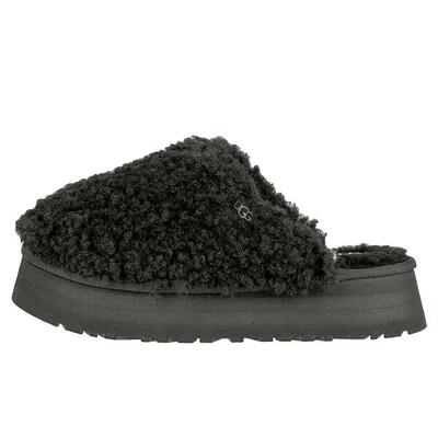 Ciabatte Ugg Australian Maxi Curly Platform Nero Donna