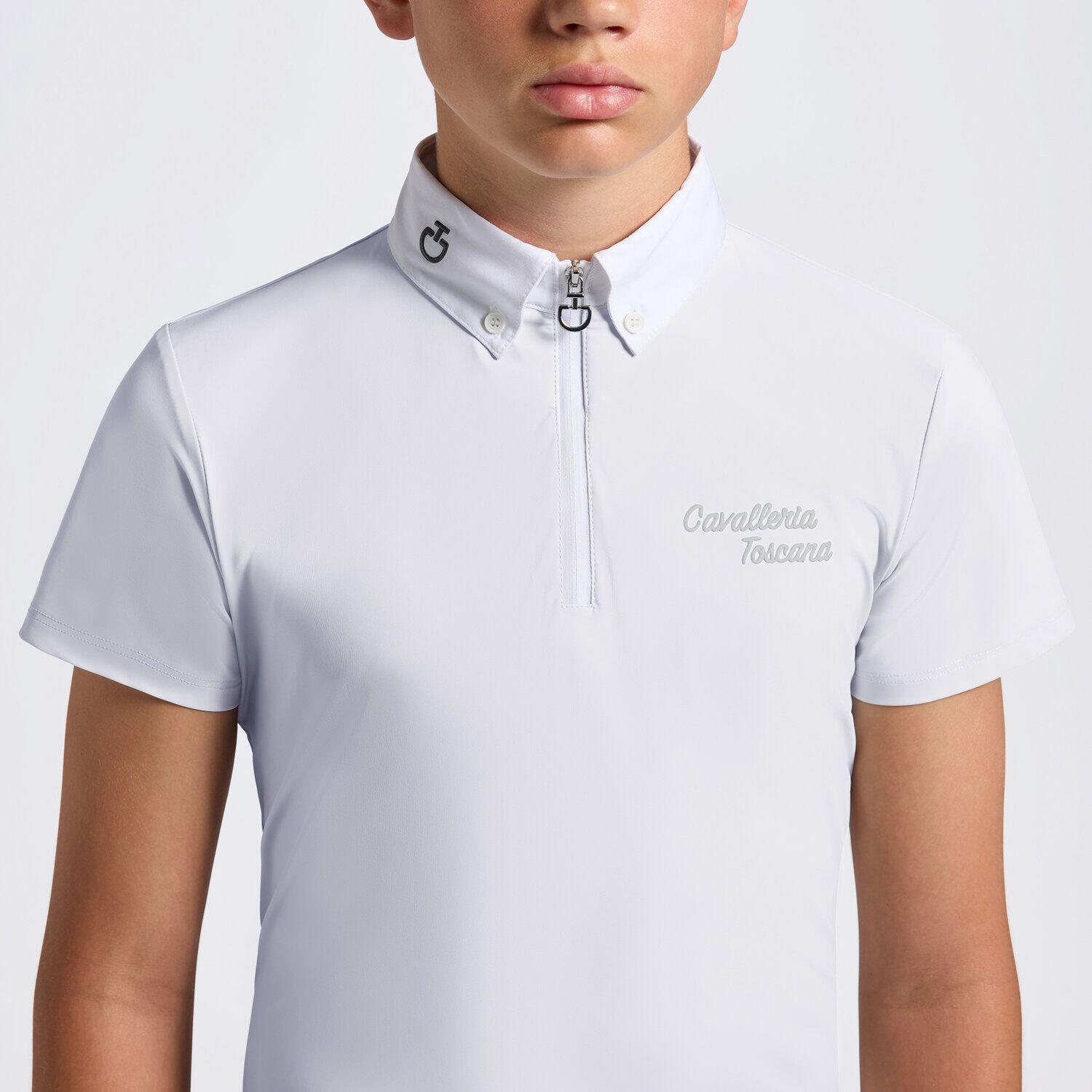 CAVALLERIA TOSCANA Cavalleria Toscana Jongens Wedstrijdshirt Wit