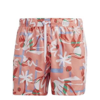 ADIDAS HT2122 Flo CLX Costume da Nuoto Coral Fusion/Bianco