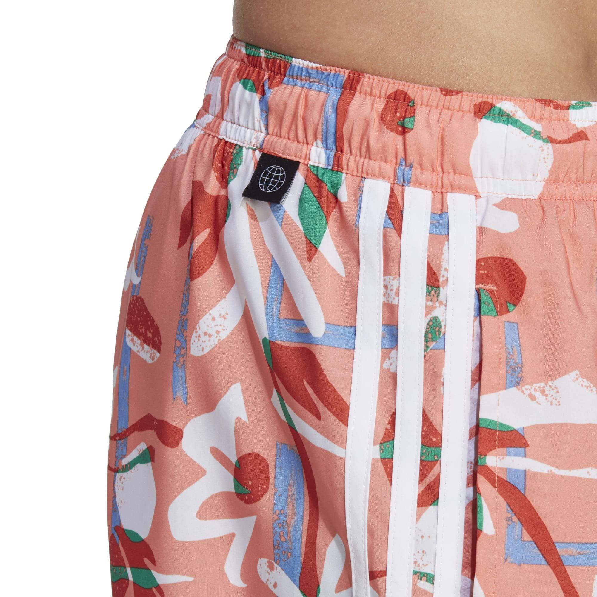 ADIDAS HT2122 Flo CLX VSL Costume da Nuoto Coral Fusion/White 2/5