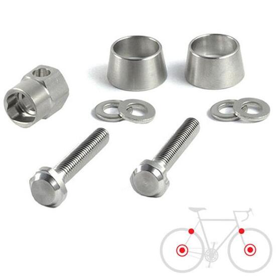 Pitlock Set 11, 2 Bremsen, PITLOCK, silber