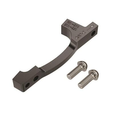 Sram Scheibenbremsadapter Post Bracket 20P-2 (200/220mm). inkl. Schrauben