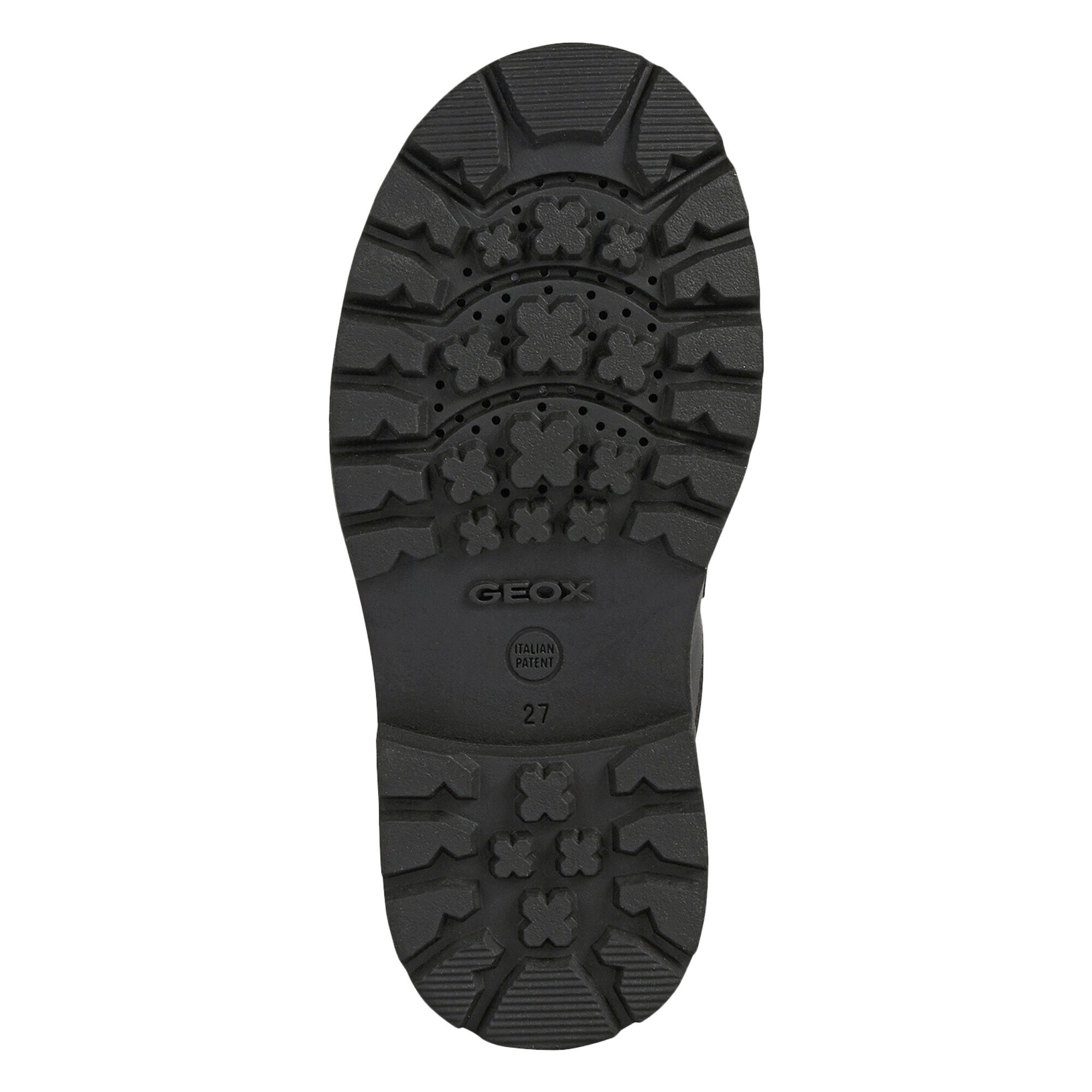 Boys Shaylax Leather School Shoes (Black) 4/4