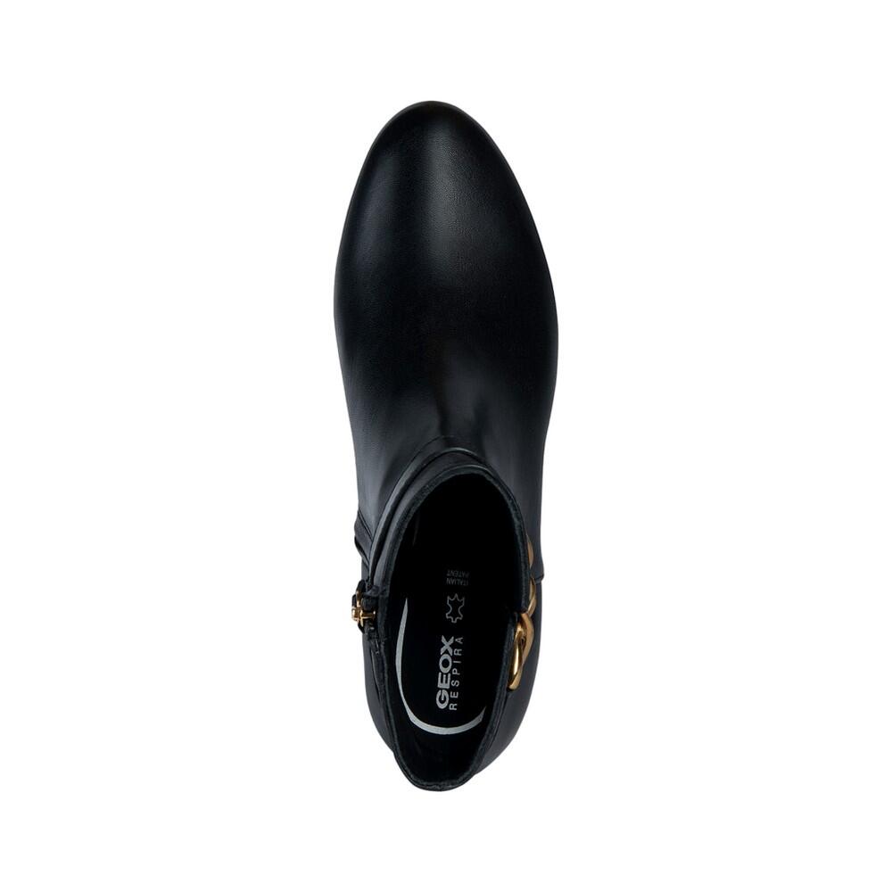 Womens/Ladies Pheby 50 Leather Ankle Boots (Black) 4/4