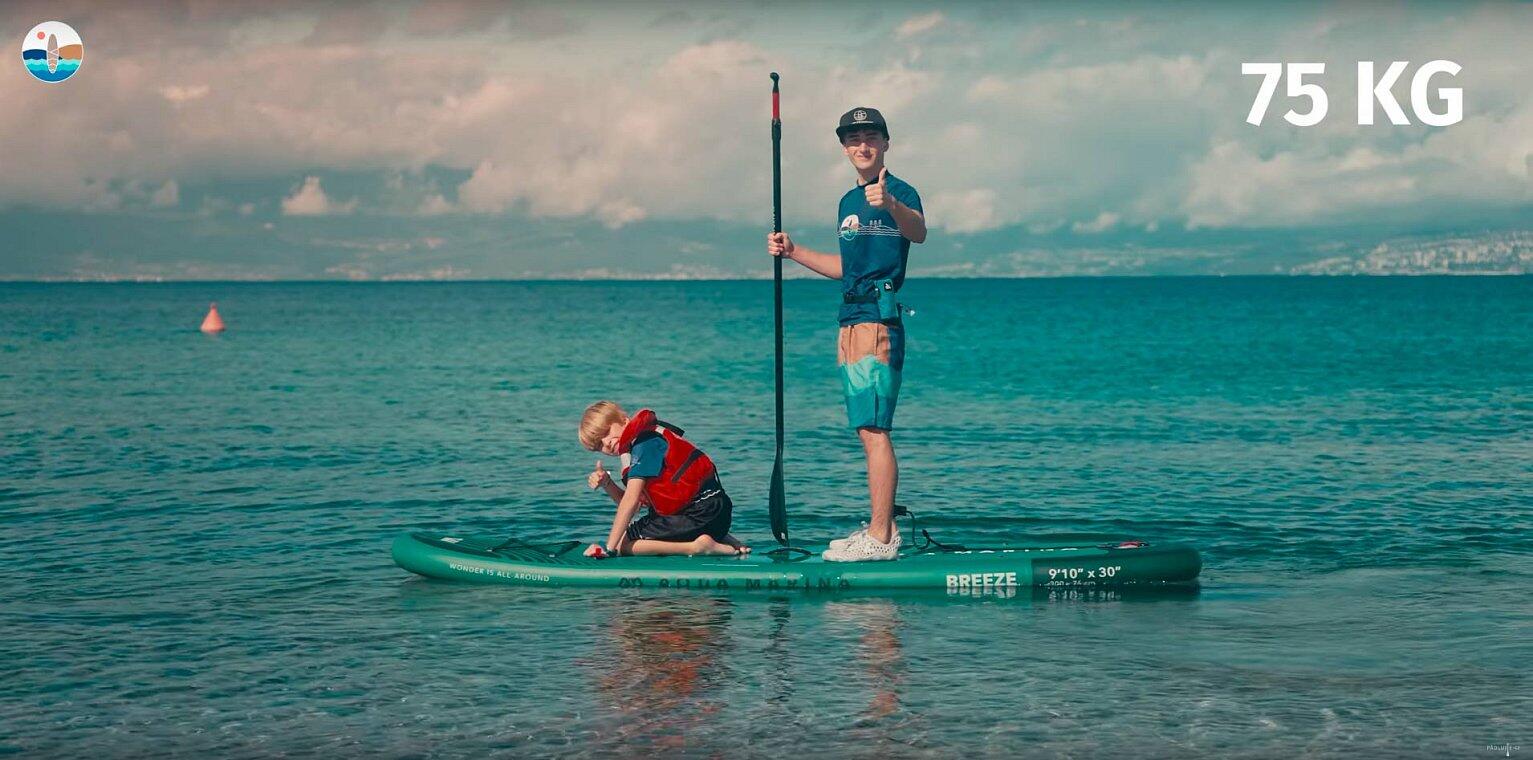 Set  Kayak SUP Aqua Marina Breeze 9'10 - SUP Gonfiabile 3/6