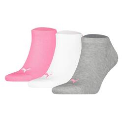 Chaussettes Unisexe Paquet de 3 Stretch-Sneaker Plain 3P