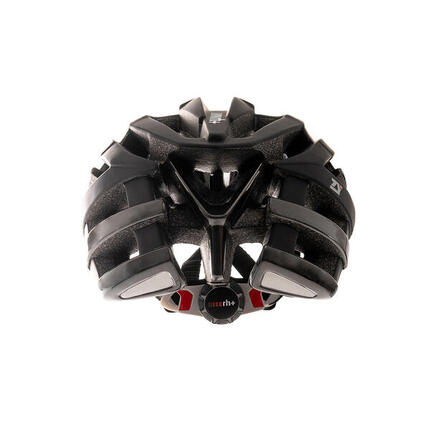 RH+ RH+ Helmet Bike ZY Fietshelm MAT ZWART - GLANZEND ANTRACIET METAAL L/XL
