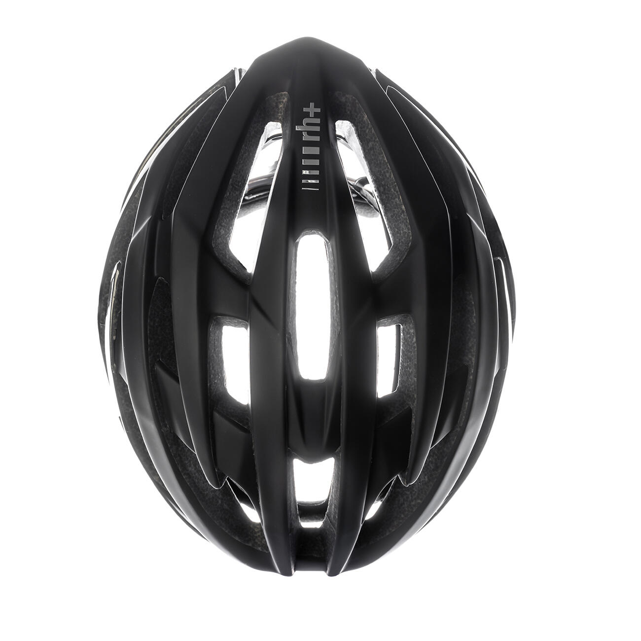 RH+ RH+ Helmet Bike ZY Fietshelm MAT ZWART - GLANZEND ANTRACIET METAAL L/XL 4/7