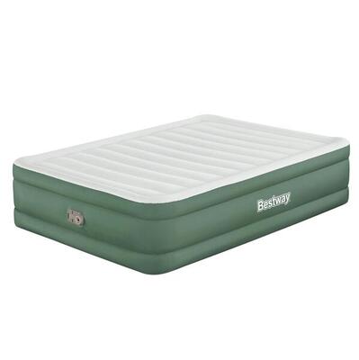 Luchtbed toughlite plush queensize met ingebouwde elektrische pomp
