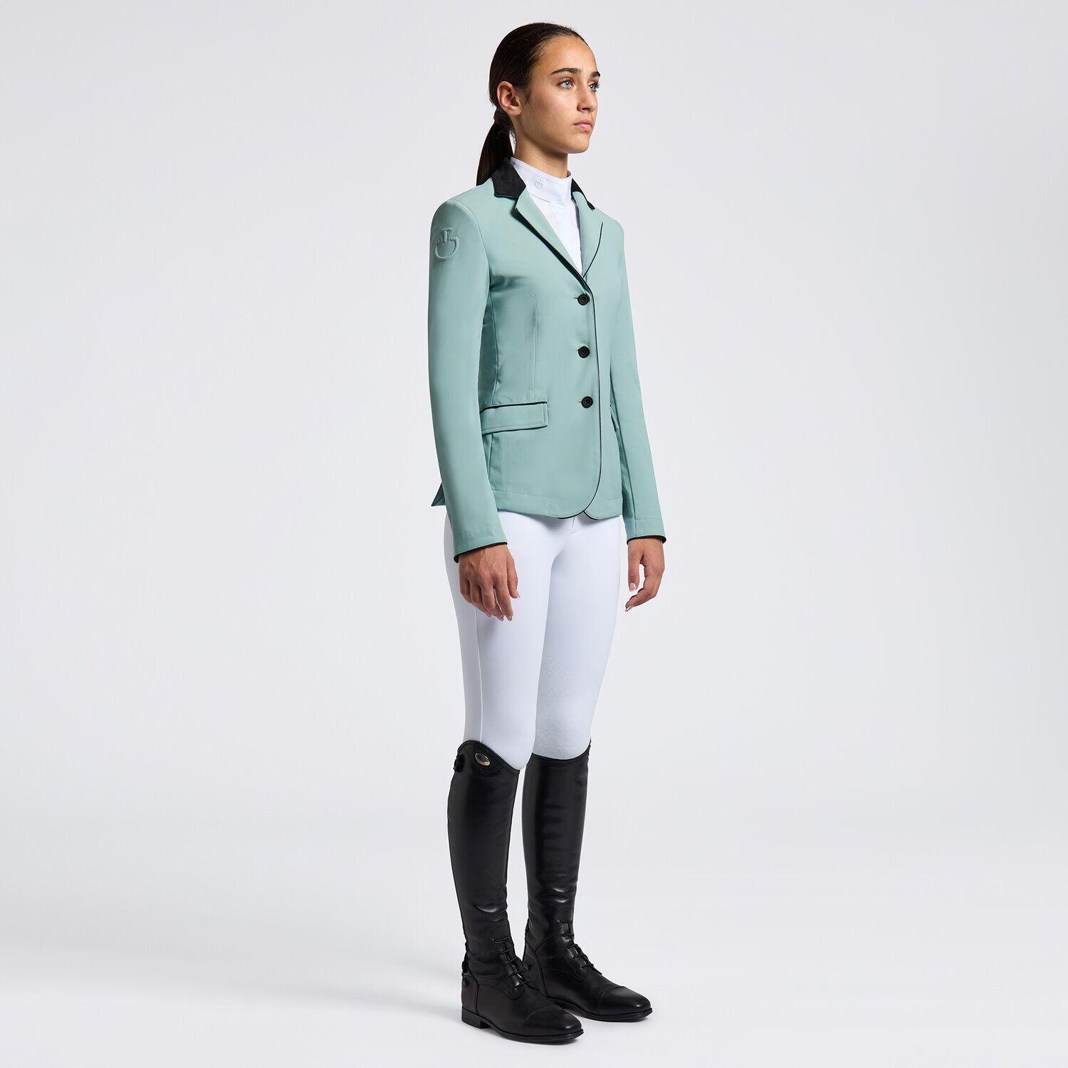 CAVALLERIA TOSCANA Cavalleria Toscana Meisjes Wedstrijdjas Light Teal Green