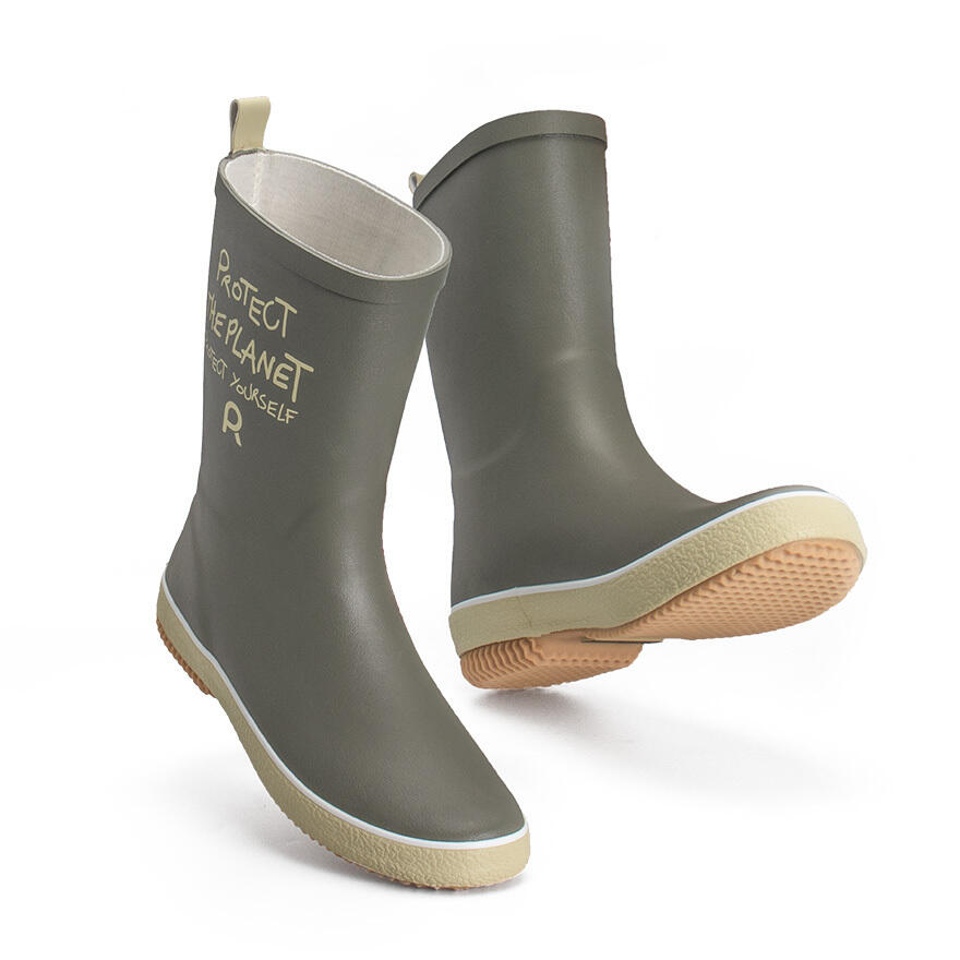 Botas de meia chuva para mulher Rouchette Protect The Planet 3/6