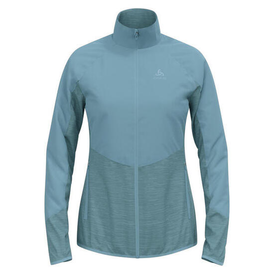 ODLO Odlo Jacket Run Easy Warm Hybrid Sportjas PASTEL BLAUW S