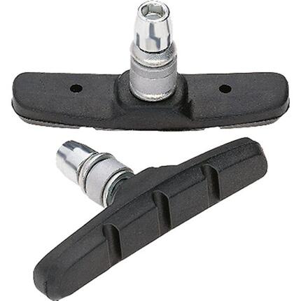 Point Bremsschuhe V-Brake, L=70mm symm., für Aluminiumfelgen, schwarz