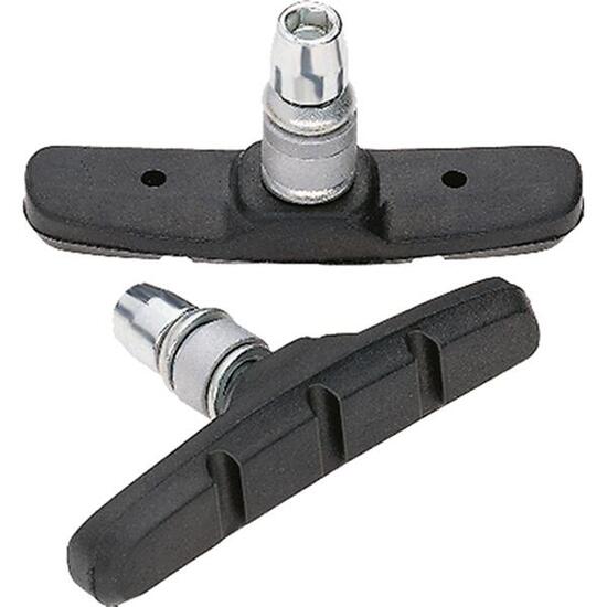 Point Bremsschuhe V-Brake, L=70mm symm., für Aluminiumfelgen, schwarz