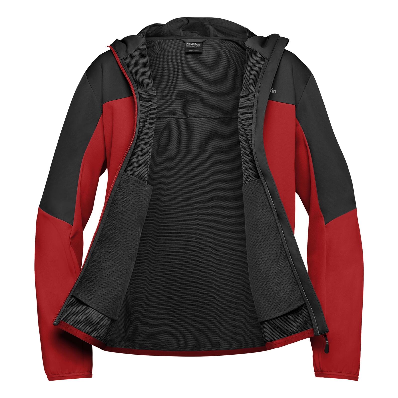 Softshelljacke winddicht wasserabweisend Herren - Softshelljacke Feldberg Hoody 4/7