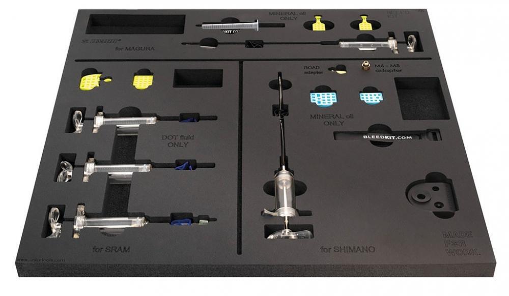 Inlay Unior para banco de trabajo 21 piezas con kit de purge 2/2