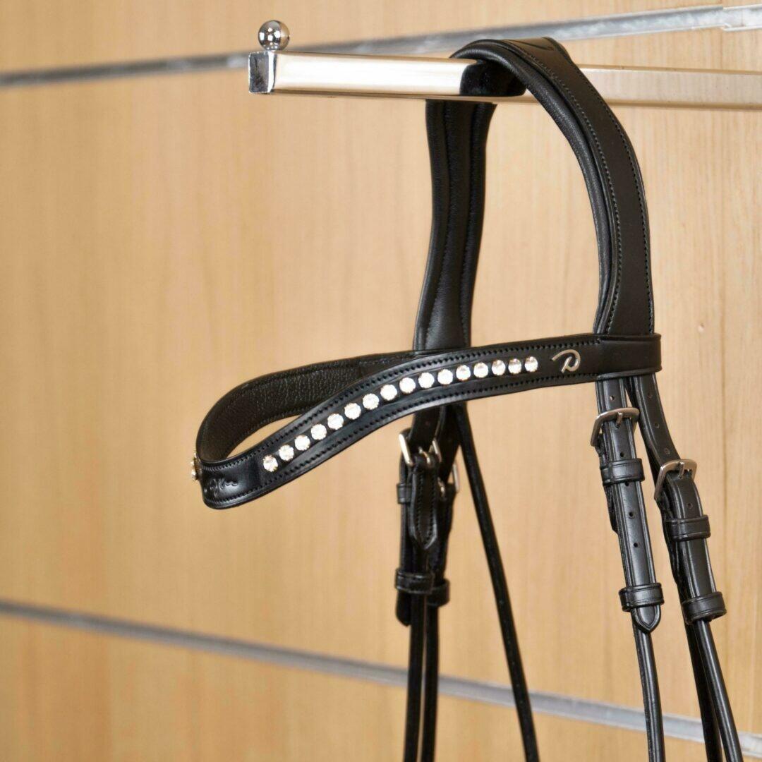 Frontal en V pour cheval Dy'on Swarovski 2/3
