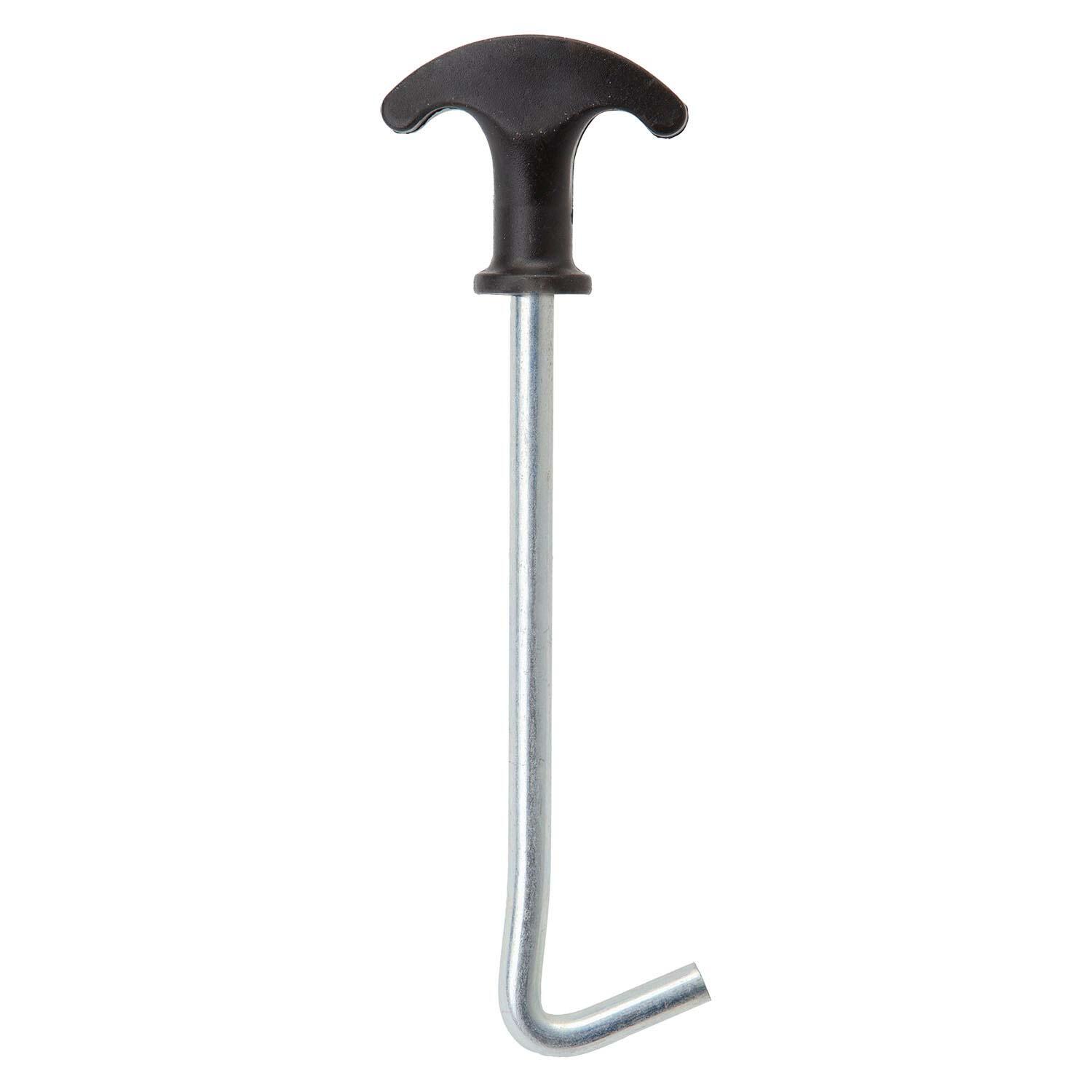 SUMMIT Tent Peg Extractor For Shelter Securely Tie Down 4.5cm x 17cm Silver X 1