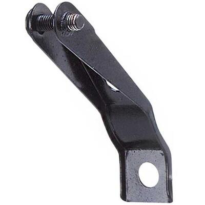 AXA Supporto Faro 3052 in Acciaio Nero Fissaggio Corona (Inclinato).