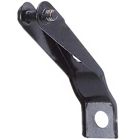 AXA Supporto Faro 3052 in Acciaio Nero Fissaggio Corona (Inclinato).