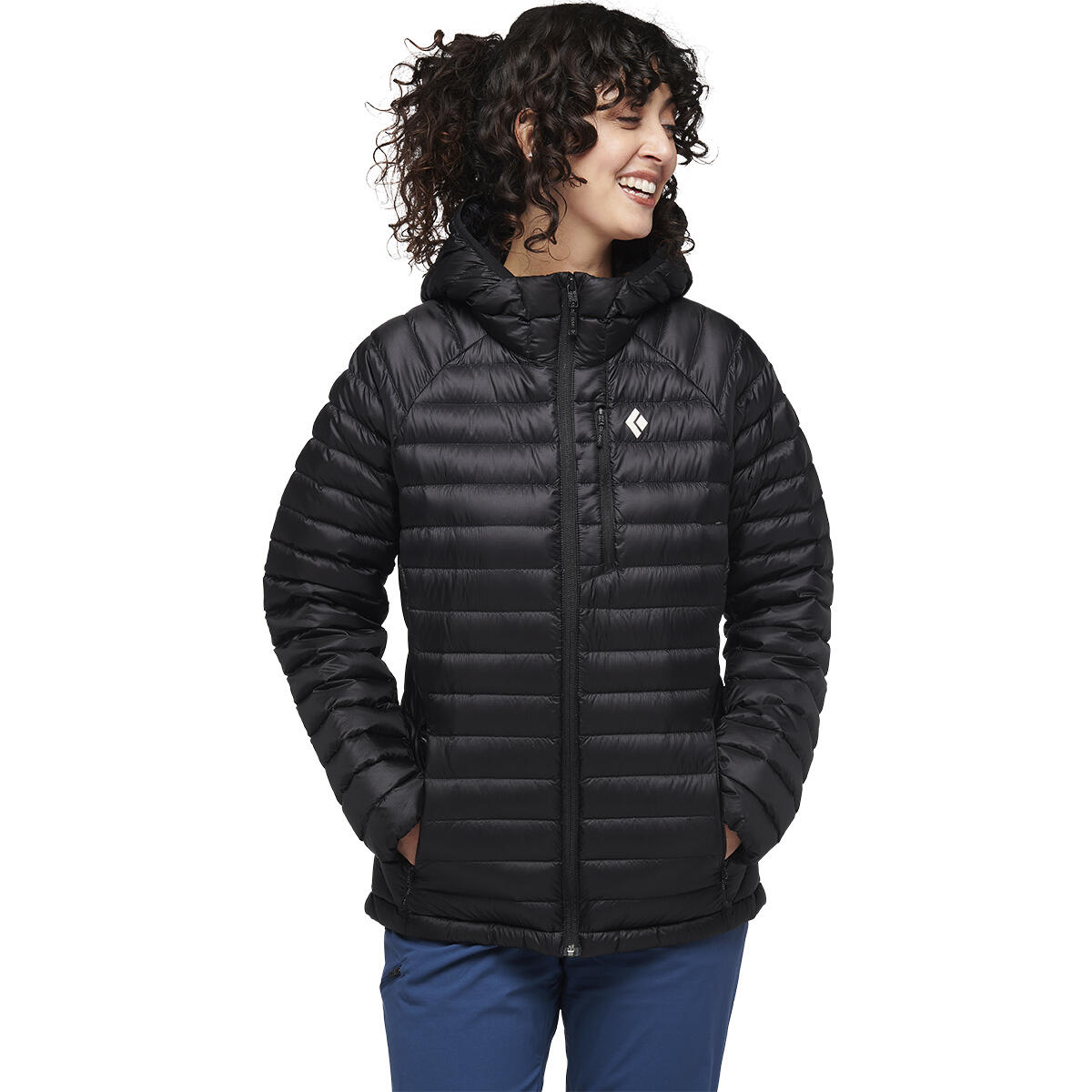 Piumino con cappuccio da donna Black Diamond Approach 2/6