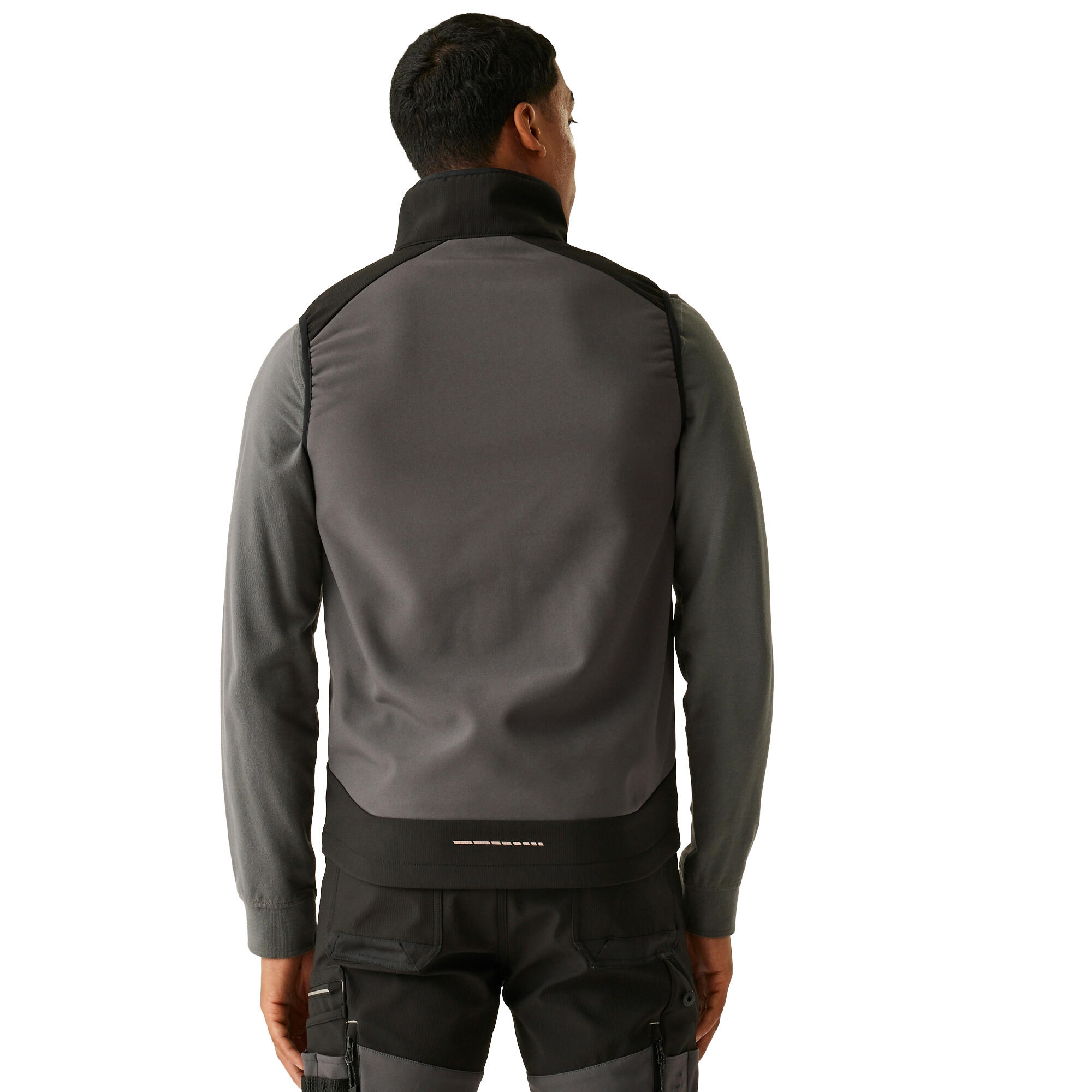 Veste Sans Manches Homme (Gris Ardoise / Noir) 2/4