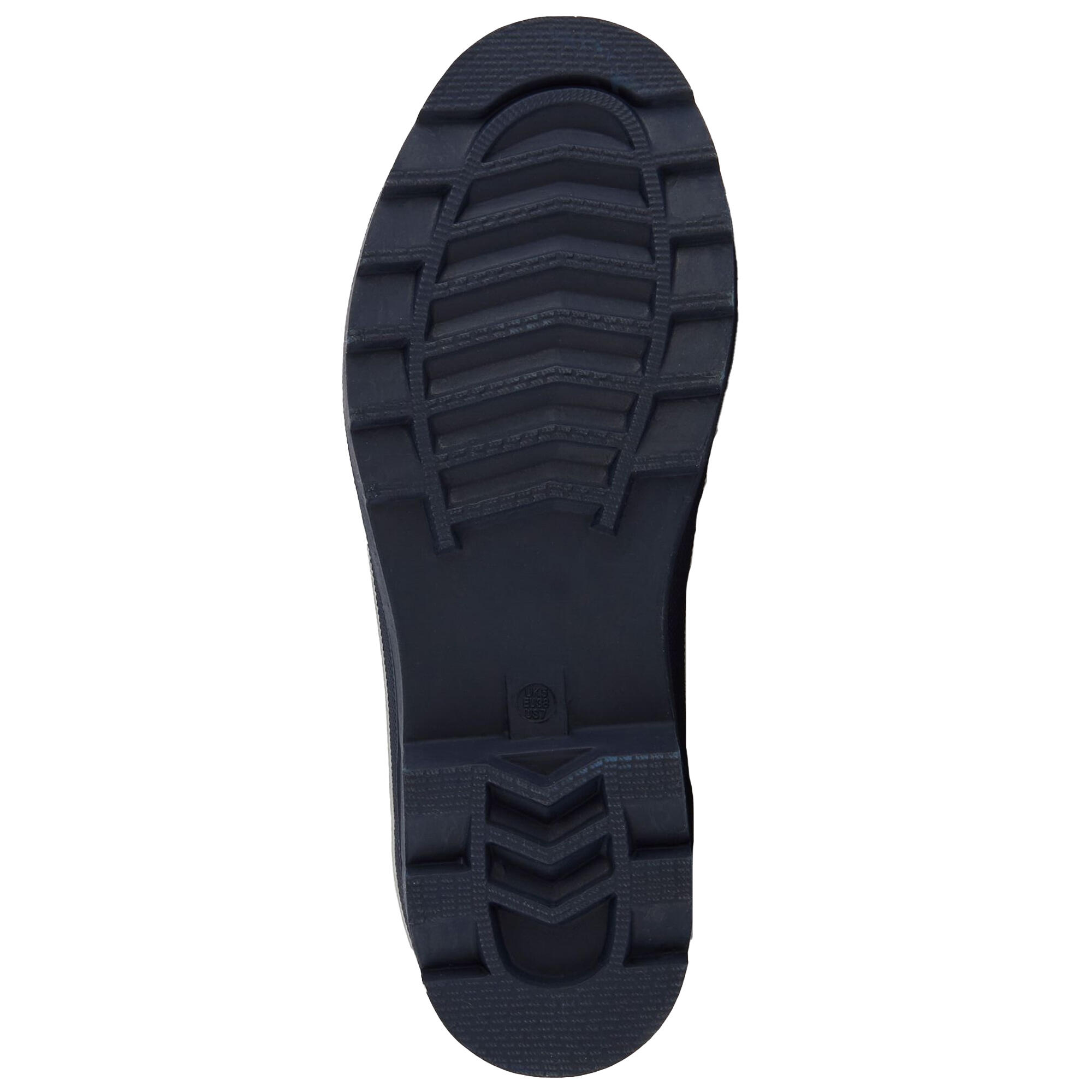 Womens/Ladies Amelia Dogs Wellington Boots (Navy) 3/5