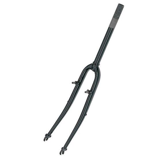 Fourche ATB 28\" noire 1\" 230mm/70mm cône 26,4mm