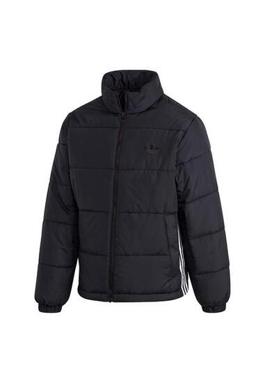 Giacca Sportiva Adidas Pad Stand Puff per Uomo in Nero Taglia L