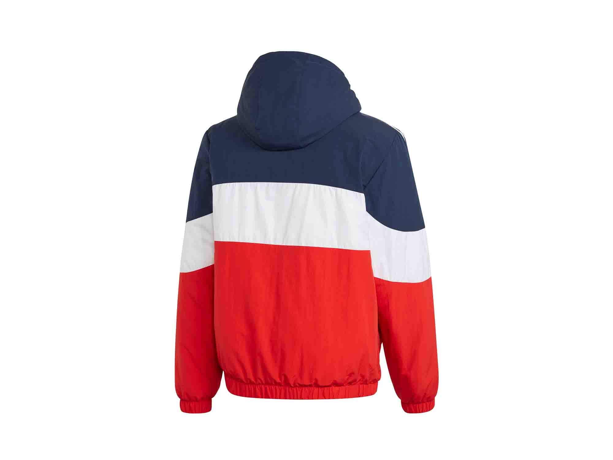 Giacca sportiva adidas Spirit Padd Jkt per uomo, XL - Collegiate Navy/White/Red 2/2