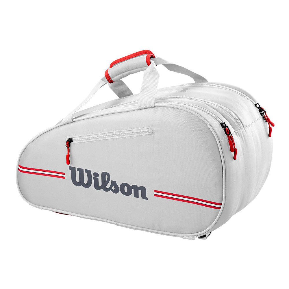 Padelbag wilson padel team white wr8908702001