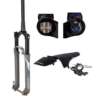 SR Suntour Federgabel SF20AXON34Elite EQ Boost RLRC 29 Zoll grau Team Taper A...