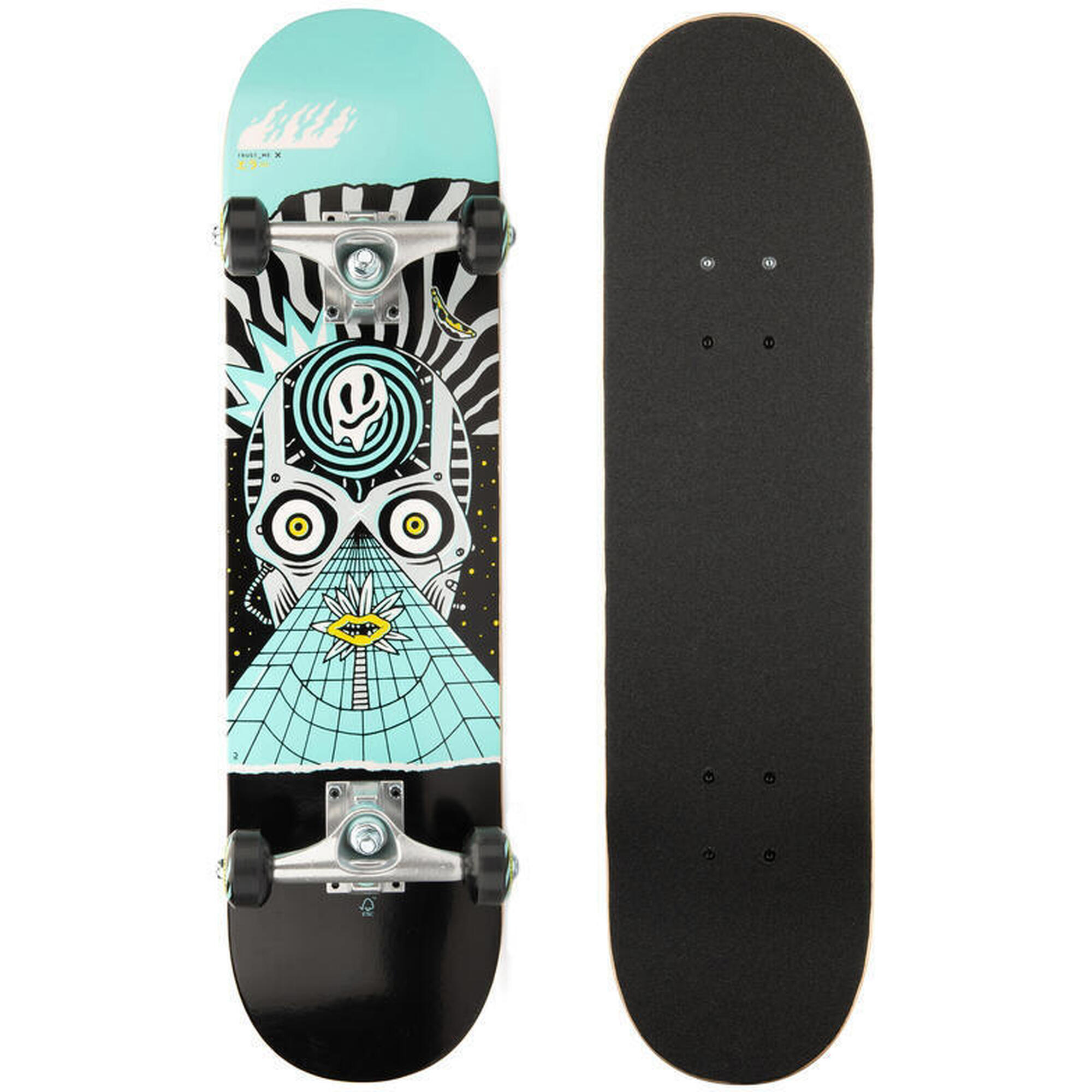 Skate Boardboard infantil CP100 7,5 "Cósmico - Perfeito para iniciantes