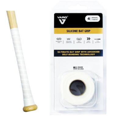 MARKWORT Rotolo di impugnatura in silicone Varo da 10 piedi, colore bianco